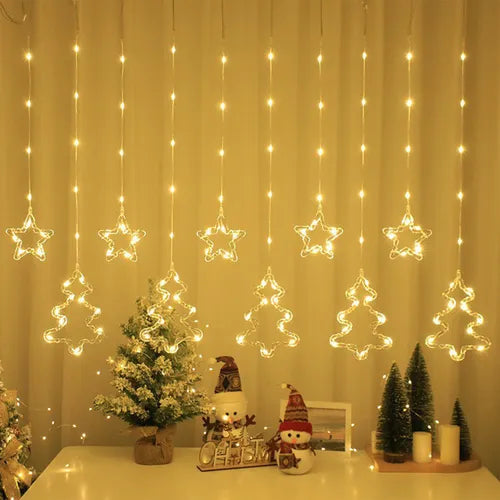Guirnaldas de Luces Led forma de árbol